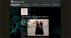 Desktop Screenshot of alianzmusic.es